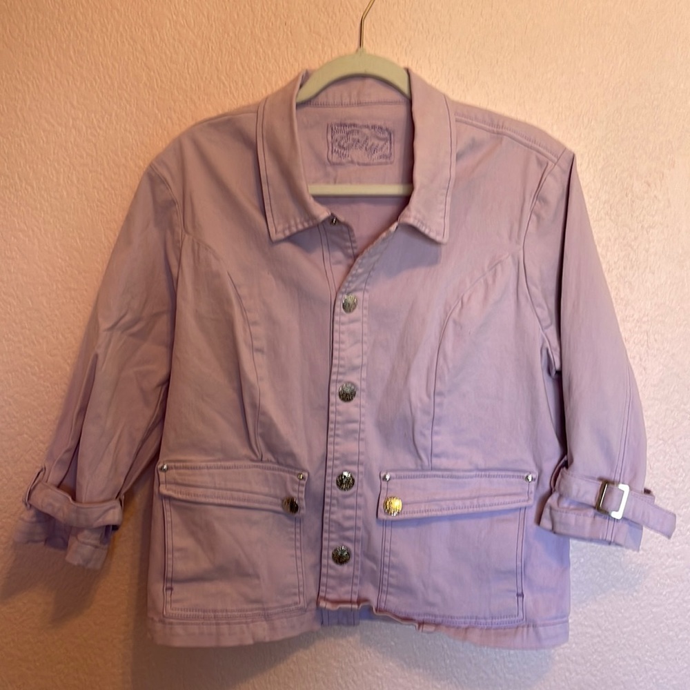 Lilac Ethy Denim Jacket